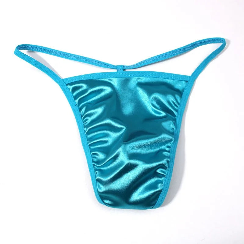 Wang Jiang Metallic Thong