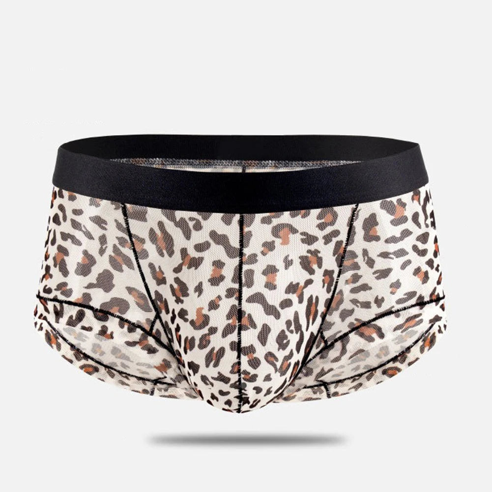 Brilliant Rose Leopard Print Hot Pants