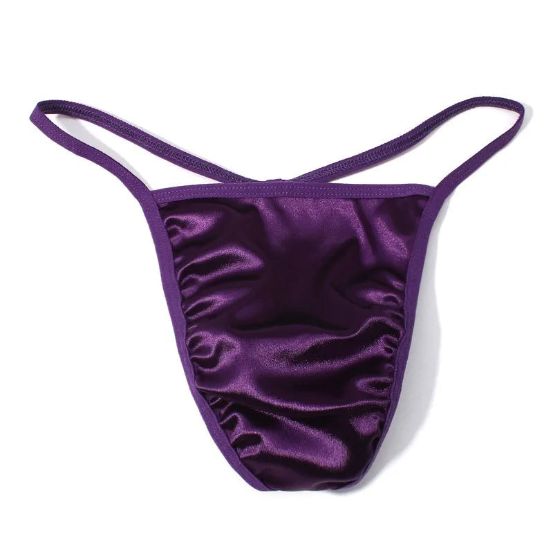 Wang Jiang Metallic Thong