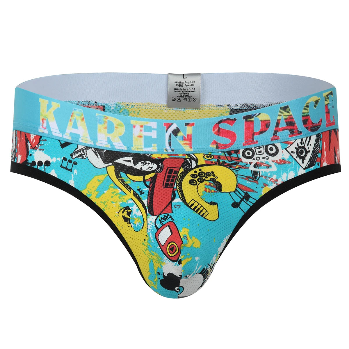 Karen Space Pattern Thong